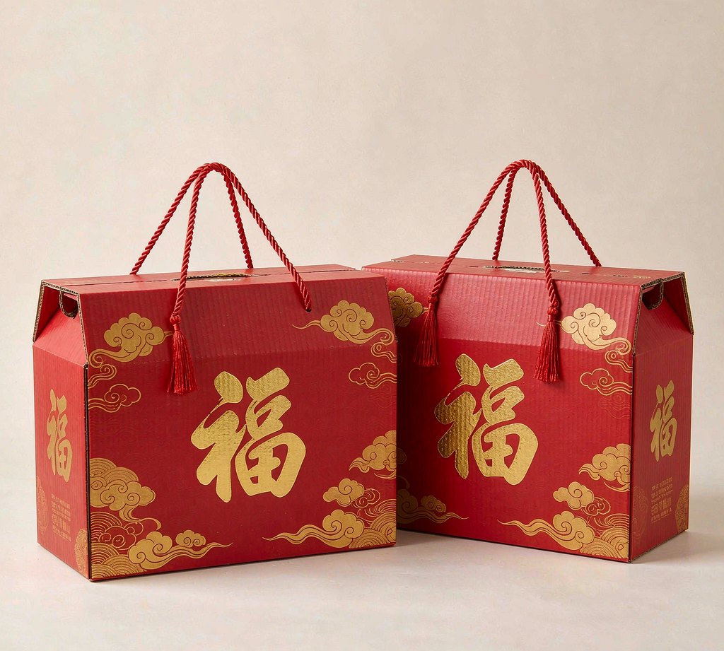 年货瓦楞大礼包 CNY Gift Box